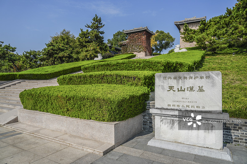 扬州市汉陵苑图片素材