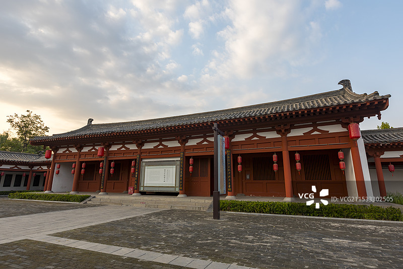 河南巩义杜甫故里文化园图片素材