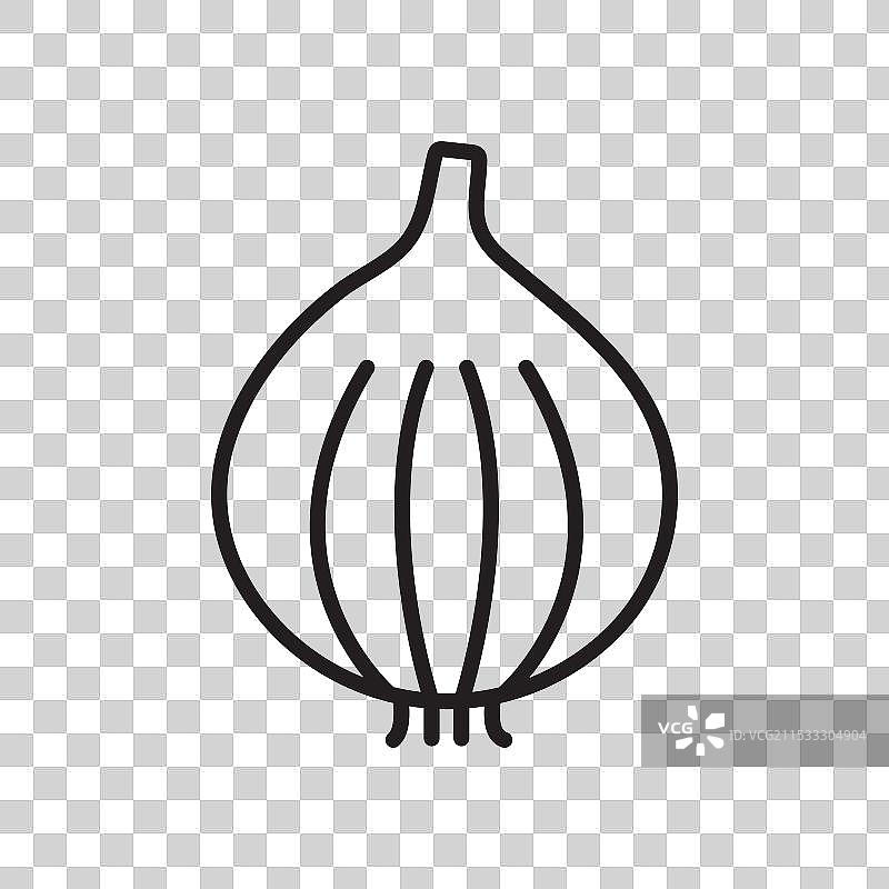 洋葱图标集 大蒜符号图片素材