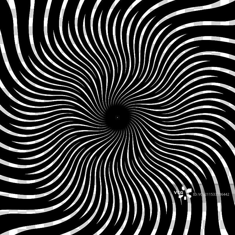 迷幻催眠的万圣节螺旋图案图片素材