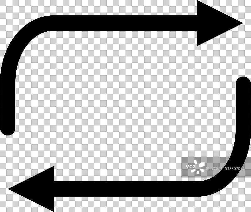 重复回收刷新图标图片素材