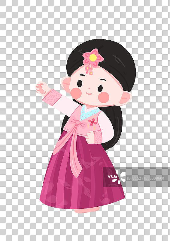 朝鲜族免抠素材图片素材