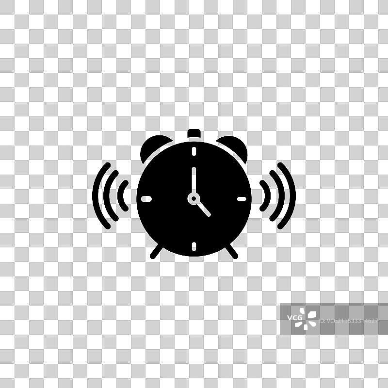 闹钟图标集截止时间计时器符号图片素材