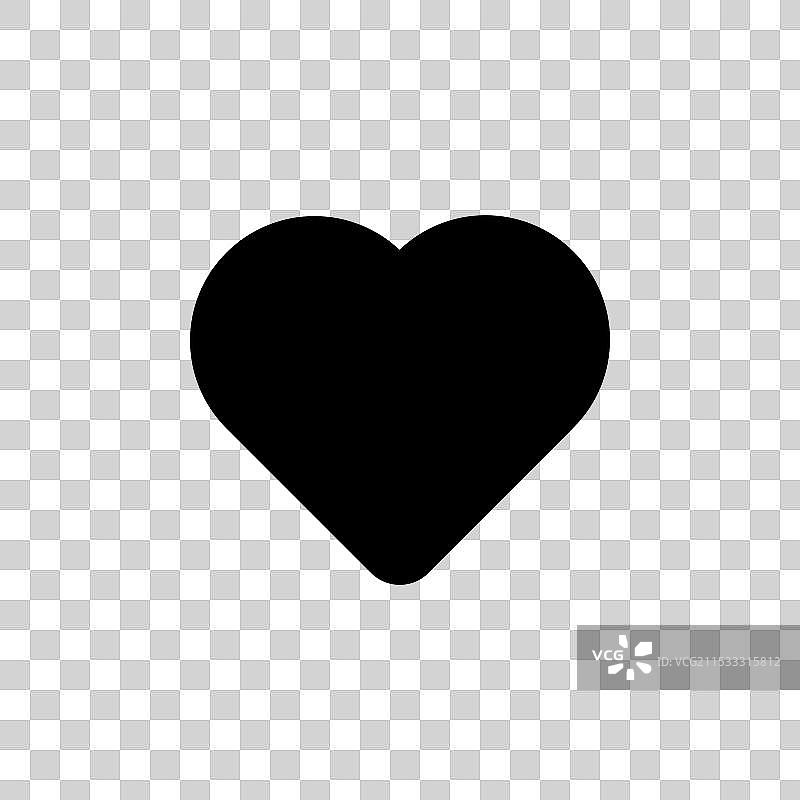 心形图标集，爱情符号，情人节或婚礼图片素材