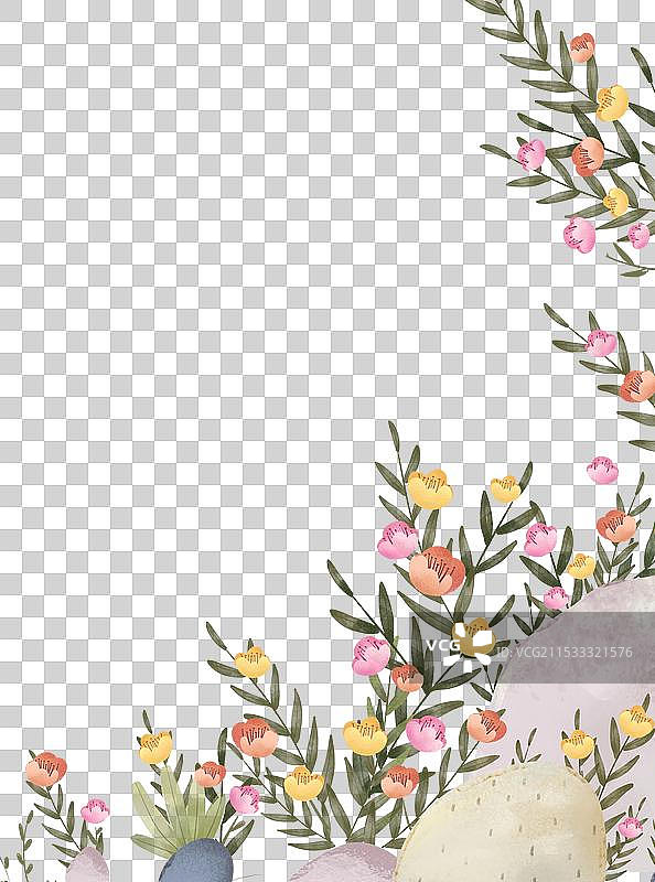 花边框装饰图片素材