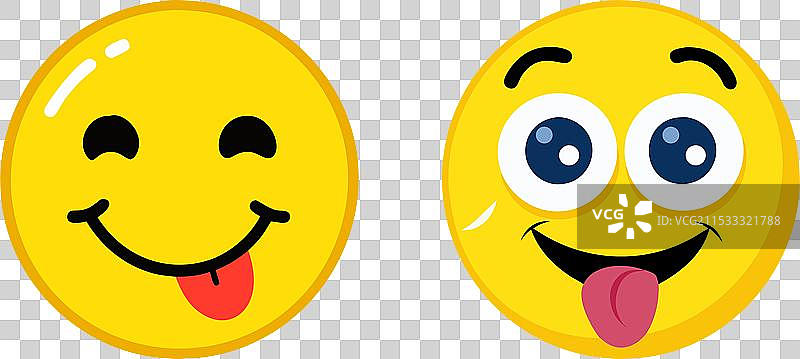 美味的表情符号图标图片素材