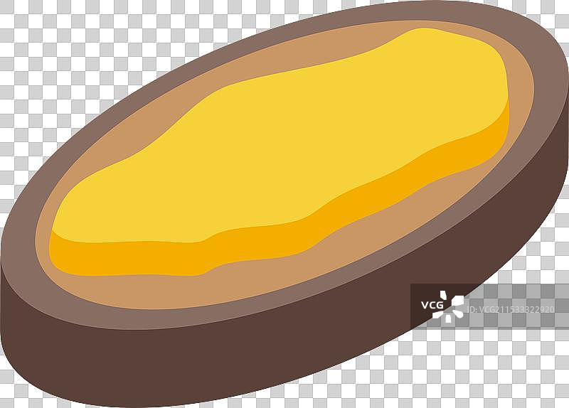 一半美味成熟的芒果果实，果肉多汁图片素材