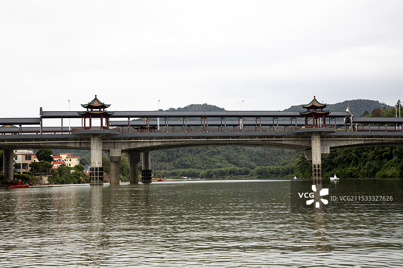 国家森林公园   广宁竹海大观景区  广宁文旅桥图片素材