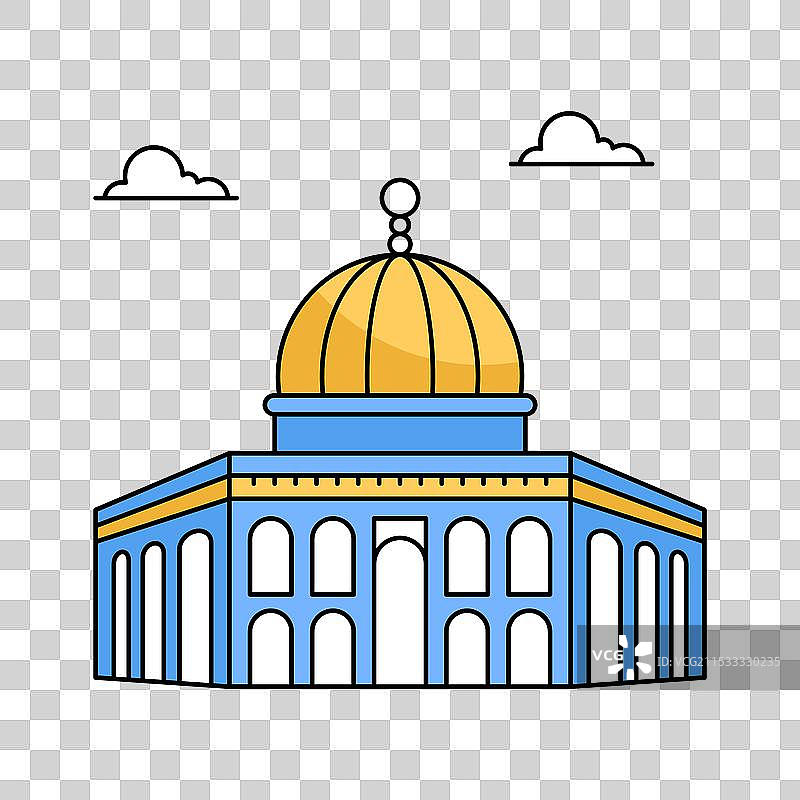 圆顶清真寺图片素材