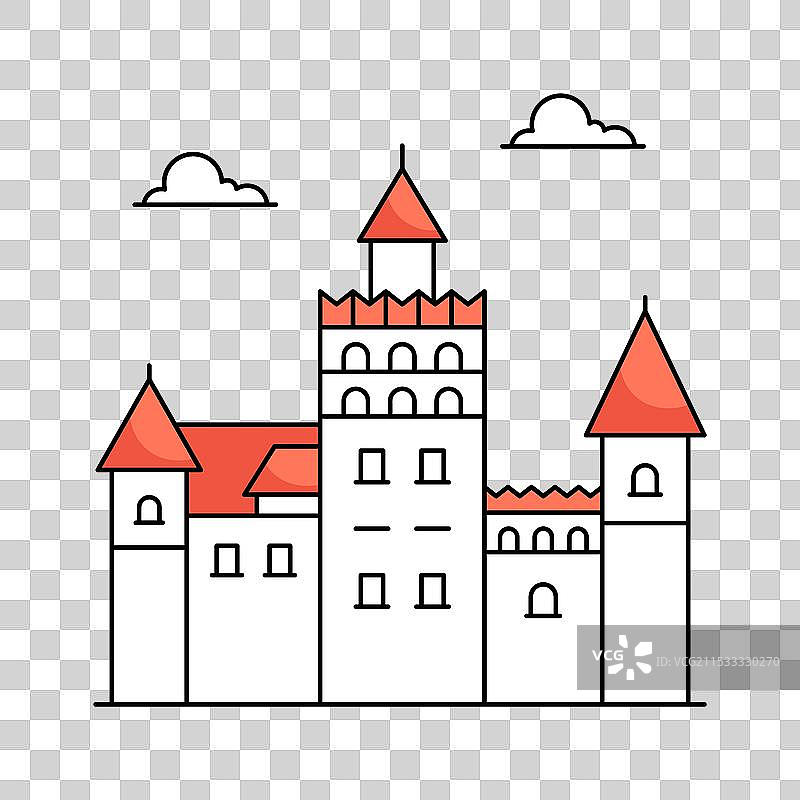 布兰城堡图片素材