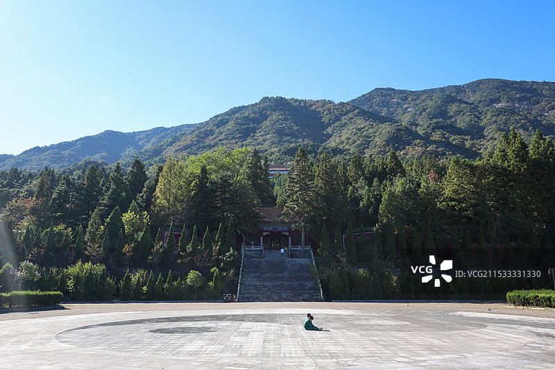 湖北省黄冈市大别山南武当景区图片素材