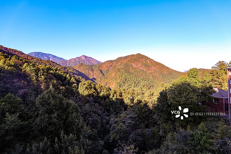 湖北省黄冈市大别山南武当景区图片素材