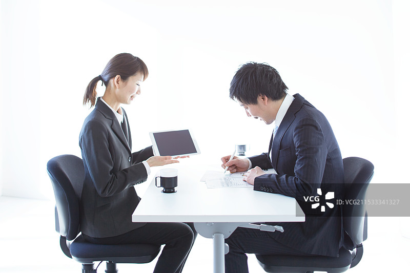 商业场景中的一幕图片素材