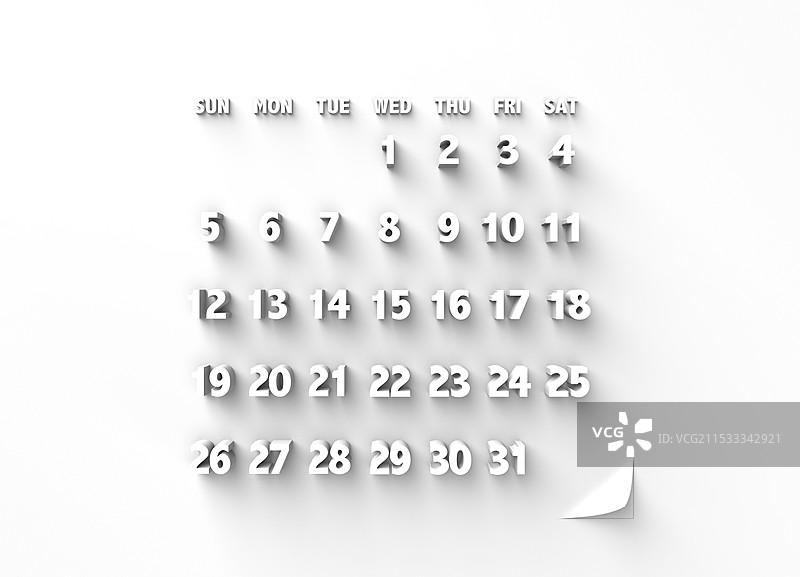 日历图片素材