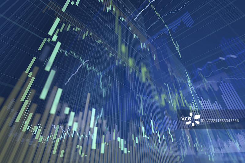 股票价格图表图片素材