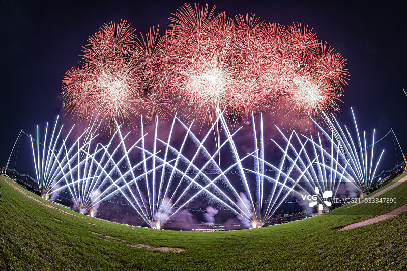 足立烟花图片素材