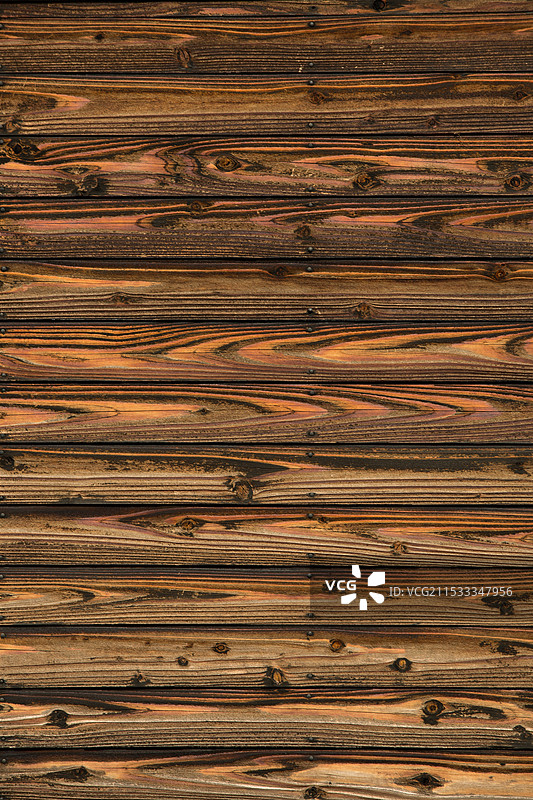 旧木瓦墙图片素材