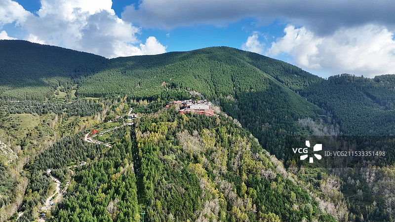 山西忻州五台山寺庙图片素材