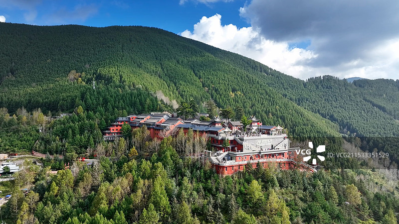 山西忻州五台山寺庙图片素材