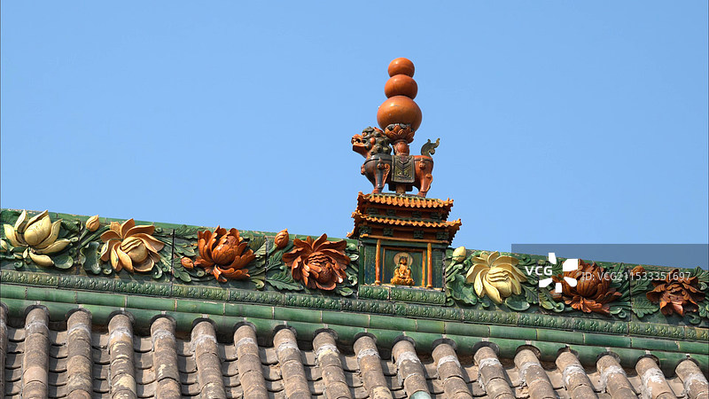 山西晋中双林寺图片素材