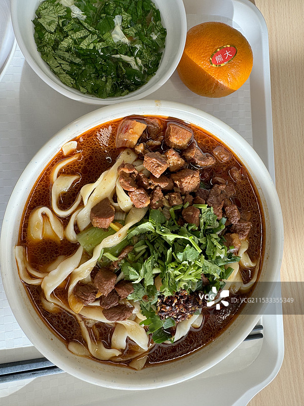 牛肉刀削面图片素材