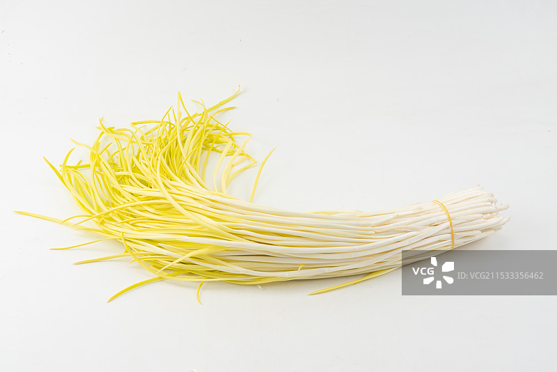 新鲜蔬菜蒜黄图片素材