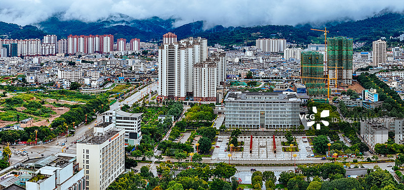 临沧市 临翔区 玉龙湖公园 体育中心 西门公园 缅宁大道图片素材