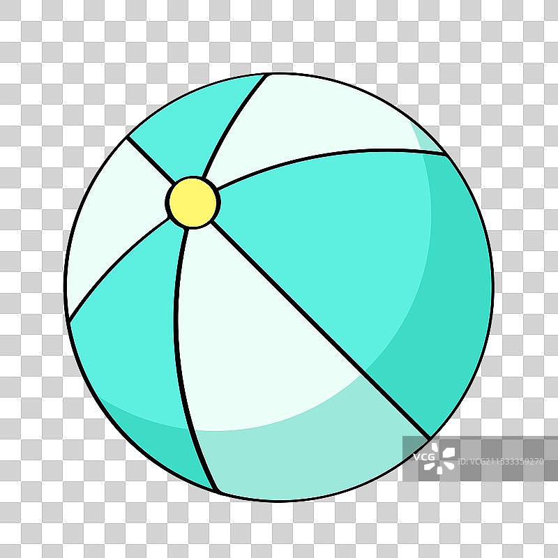 水上皮球图片素材