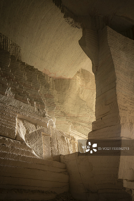 缙云石矿脉图片素材