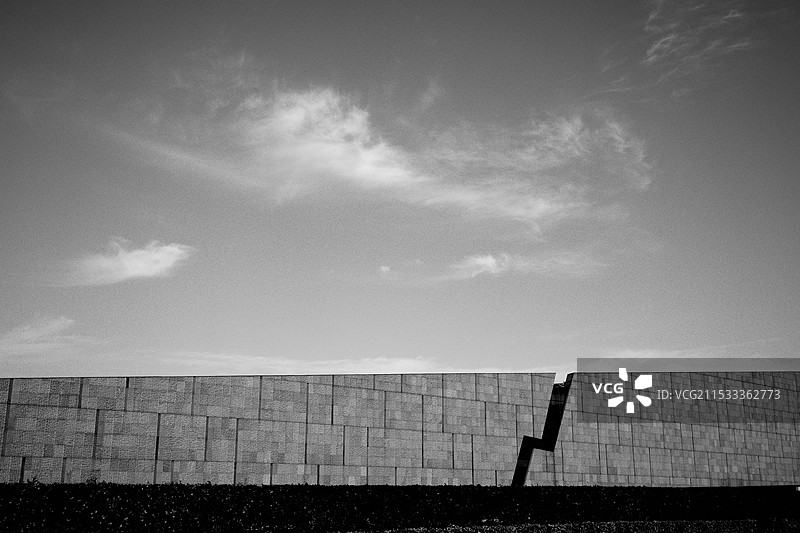 侵华日军南京大屠杀遇难同胞纪念馆外墙图片素材