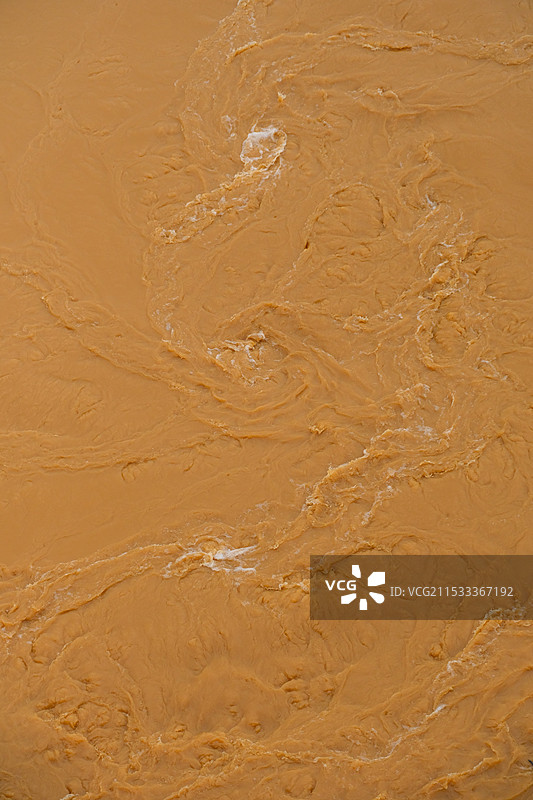 漩涡成群，暗流涌动--洪水激流图片素材