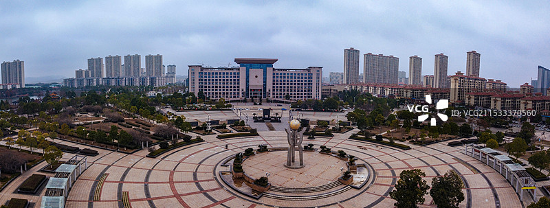 东乡区 抚州 千子湖公园 大富大道 子山路 航拍图片素材