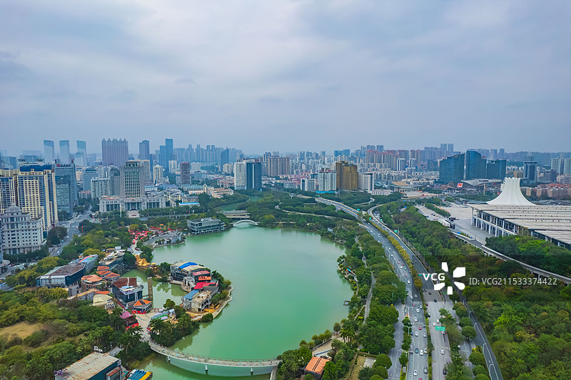 南宁城市建筑图片素材