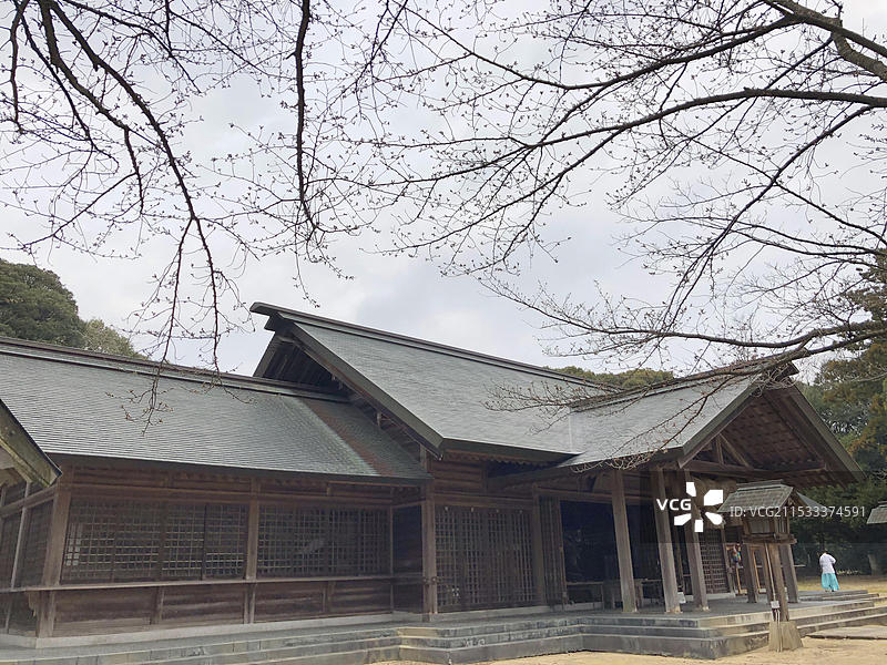 日本岛根县长滨神社景色图片素材