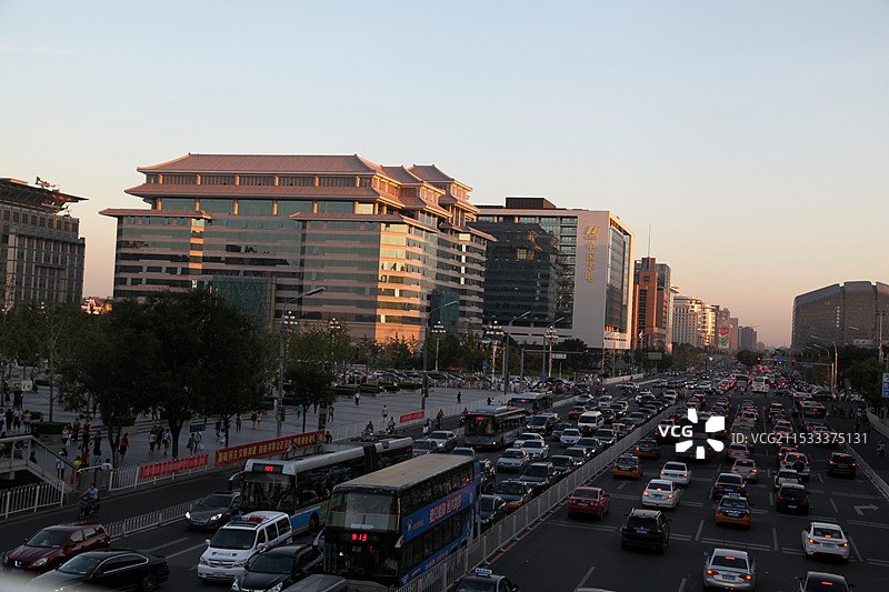 北京西单建筑图片素材