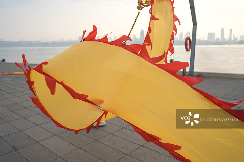 武汉市民晨练景观图片素材