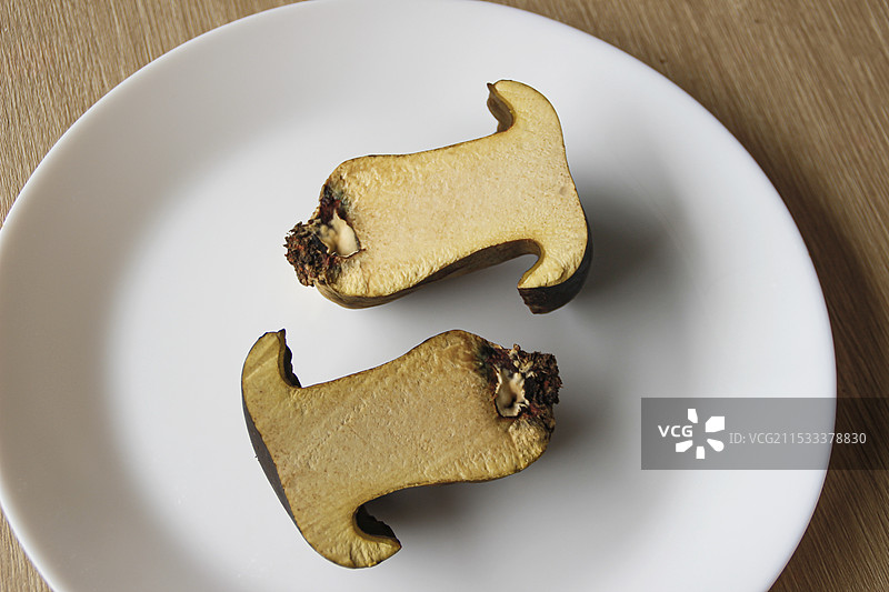 黑牛肝菌特写图片素材