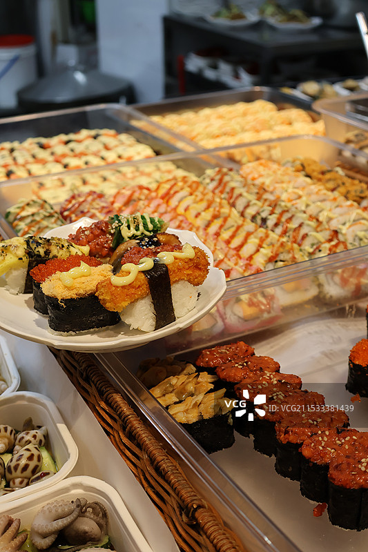 海南文昌海鲜寿司图片素材