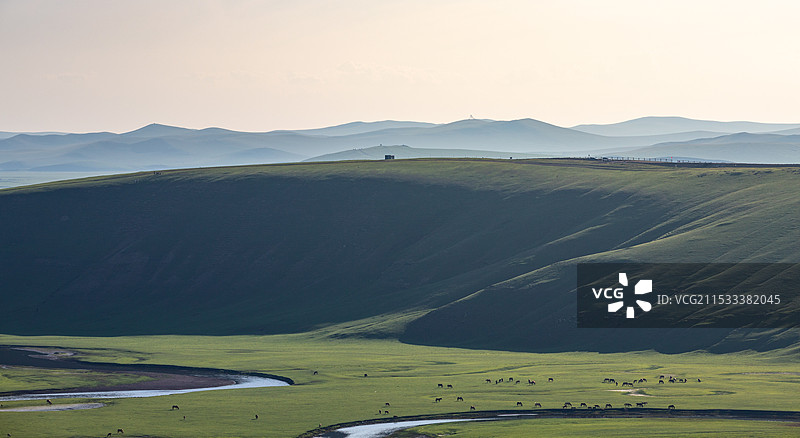 呼伦贝尔大草原图片素材