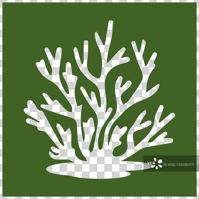 珊瑚logo设计模板图片素材