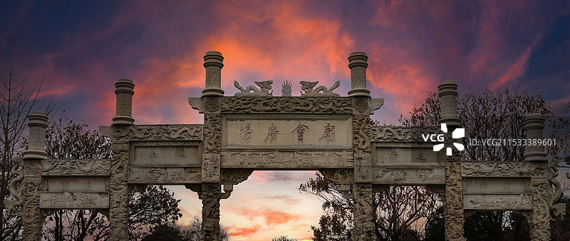 亳州花戏楼景区图片素材