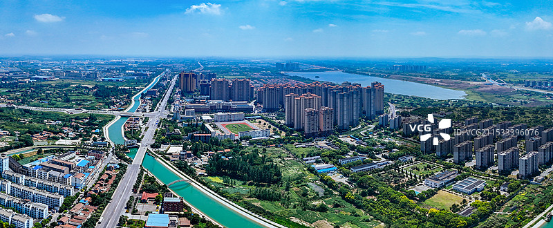 荆门市 掇刀区 红星时代广场 象山大道 生态运动公园 航拍图片素材