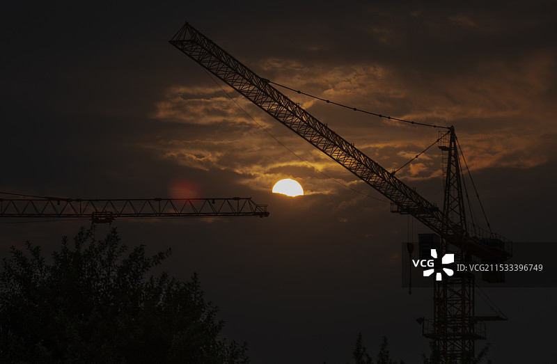 简单的日落图片素材