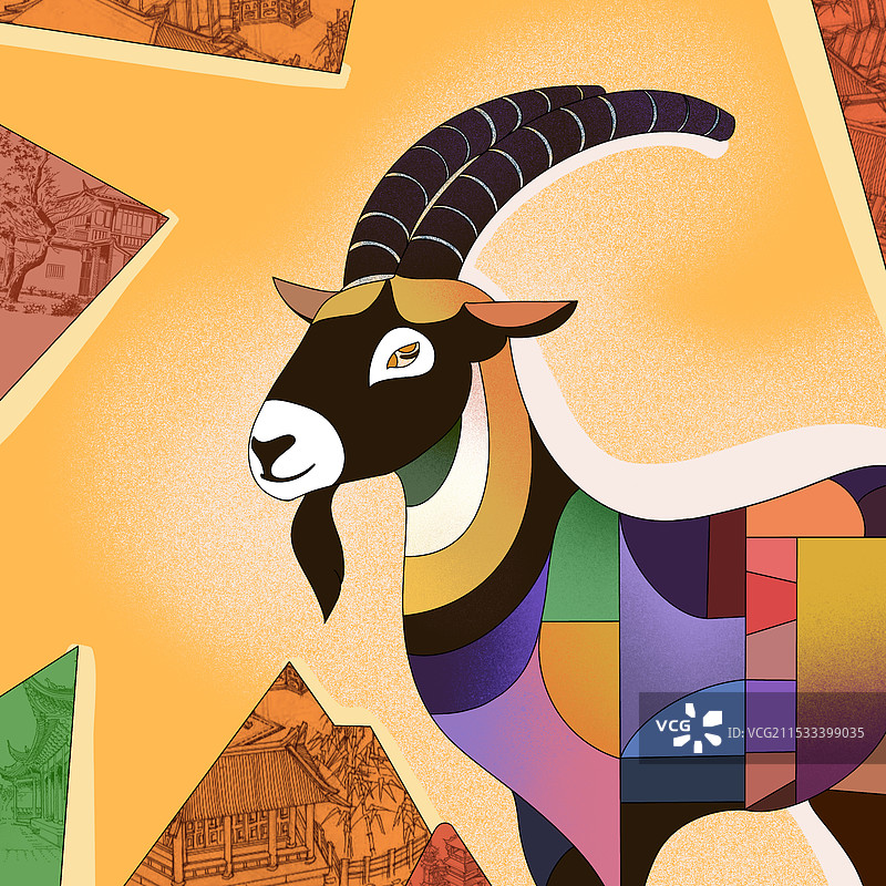 七巧羊图片素材