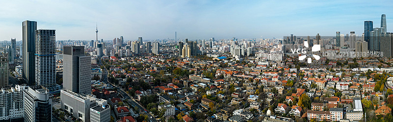 天津市 和平区 民园广场 庆王府 五大道 津湾广场图片素材