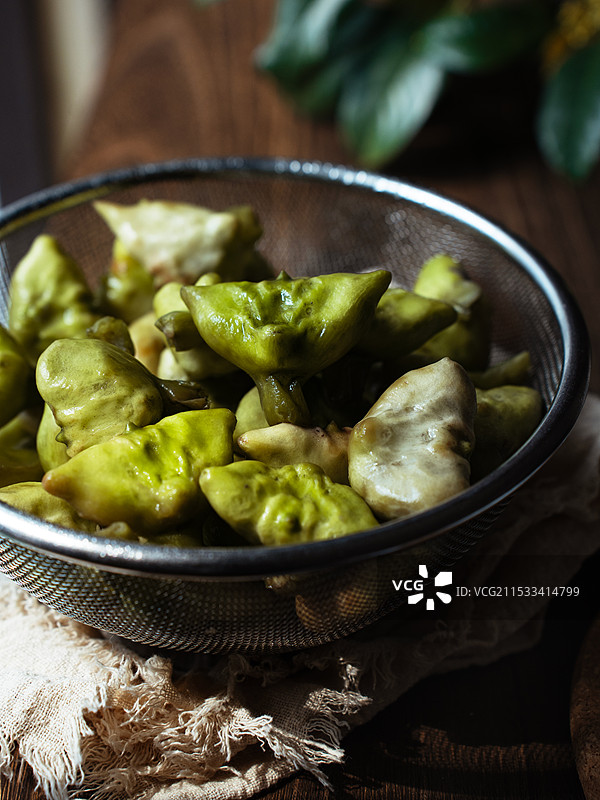 江南美食南湖菱图片素材