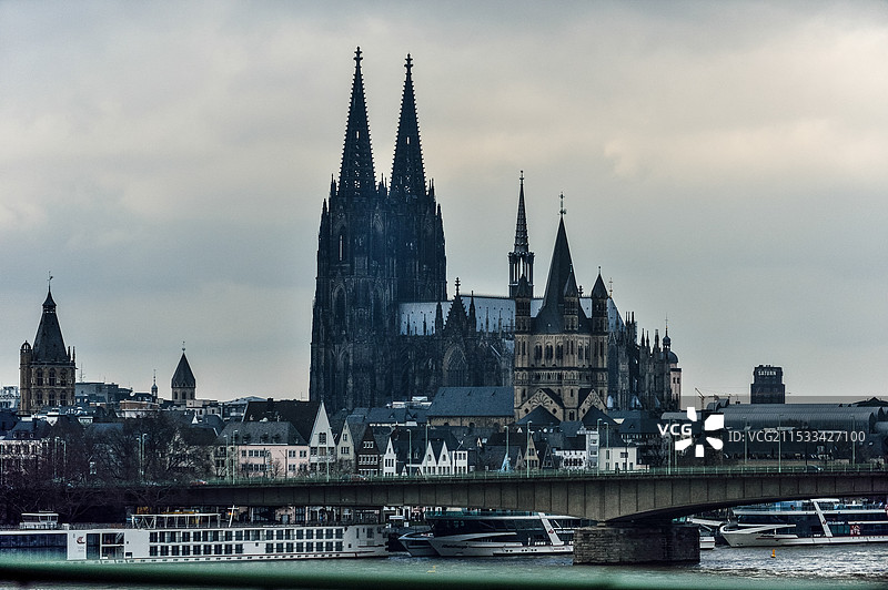 德国古堡全景图片素材