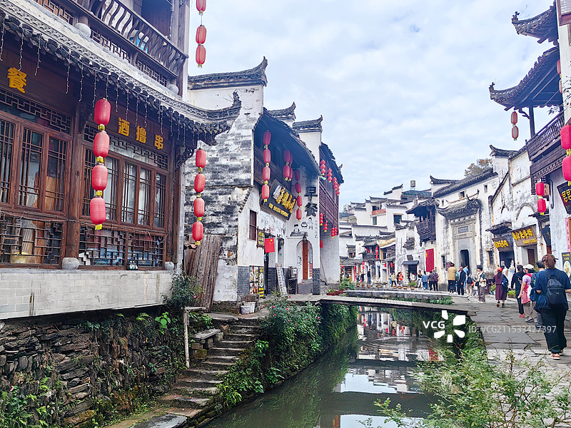 婺源李坑景区图片素材