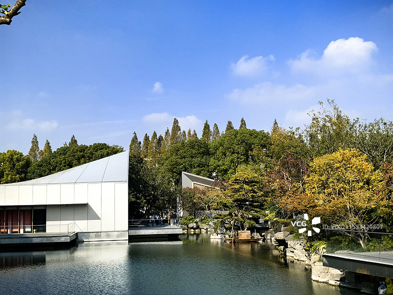 小区景观图片素材