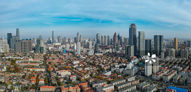 天津市 和平区 民园广场 庆王府 五大道 津湾广场图片素材